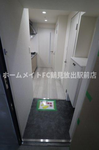 大阪市鶴見区諸口１丁目の賃貸マンションの玄関