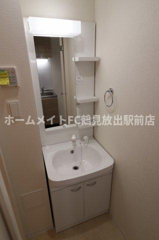 大阪市鶴見区諸口１丁目の賃貸マンションの洗面所