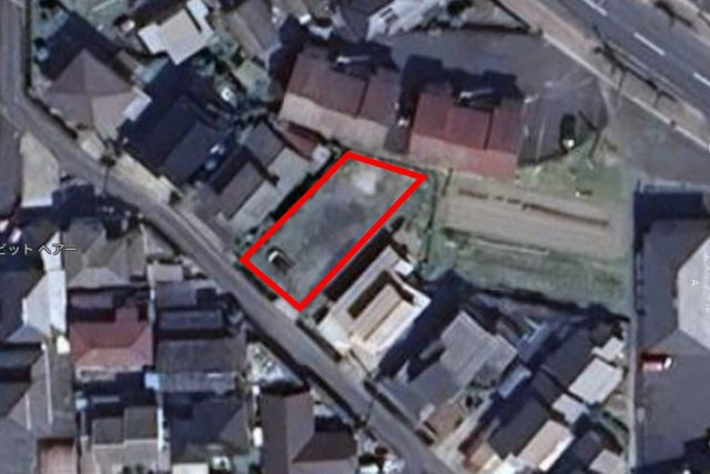 津山市上河原　売土地　88坪の地図