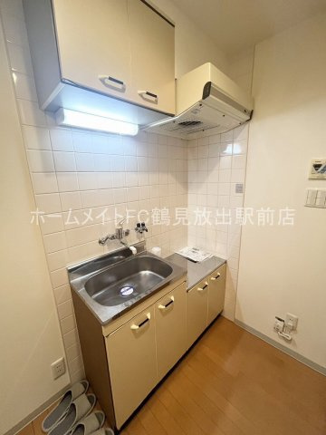 大阪市鶴見区横堤２丁目の賃貸マンションのキッチン