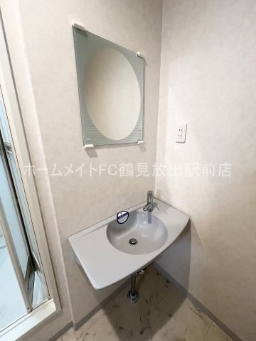 大阪市鶴見区横堤２丁目の賃貸マンションの独立洗面台