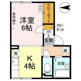 【間取り】 | コーポ岩崎