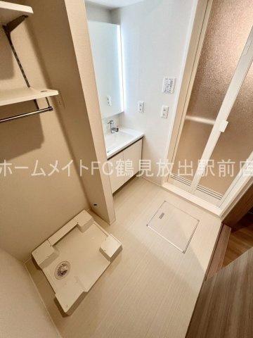 大阪市鶴見区今津南４丁目のハイツの洗面所