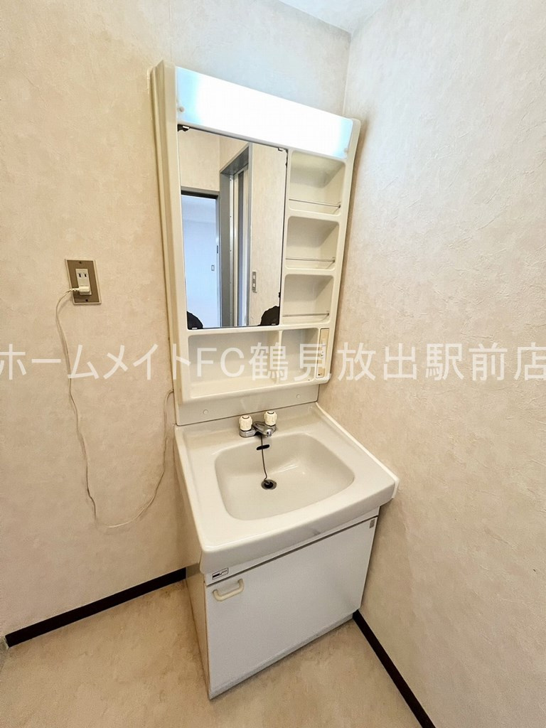東大阪市川俣３丁目の賃貸マンションの独立洗面台