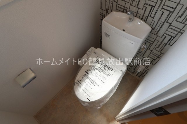 大阪市鶴見区茨田大宮４丁目の賃貸マンションのトイレ