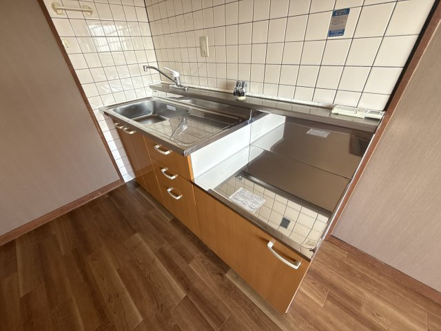 姫路市岡田の賃貸マンションのキッチン