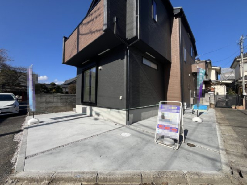 祝：成約済み　八王子市　大楽寺町　新築戸建て　２期の駐車場|駐車２台以上可能な八王子市の戸建です。～仲介手数料無料☆八王子ひなた不動産～八王子市大楽寺町　新築戸建て