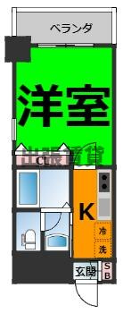 仲介手数料0！！チェルトヴィータの間取り