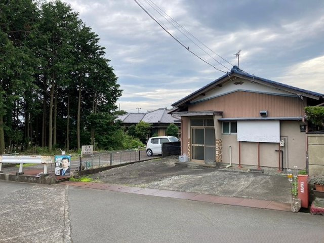 平屋　中古戸建　富士市大淵の外観