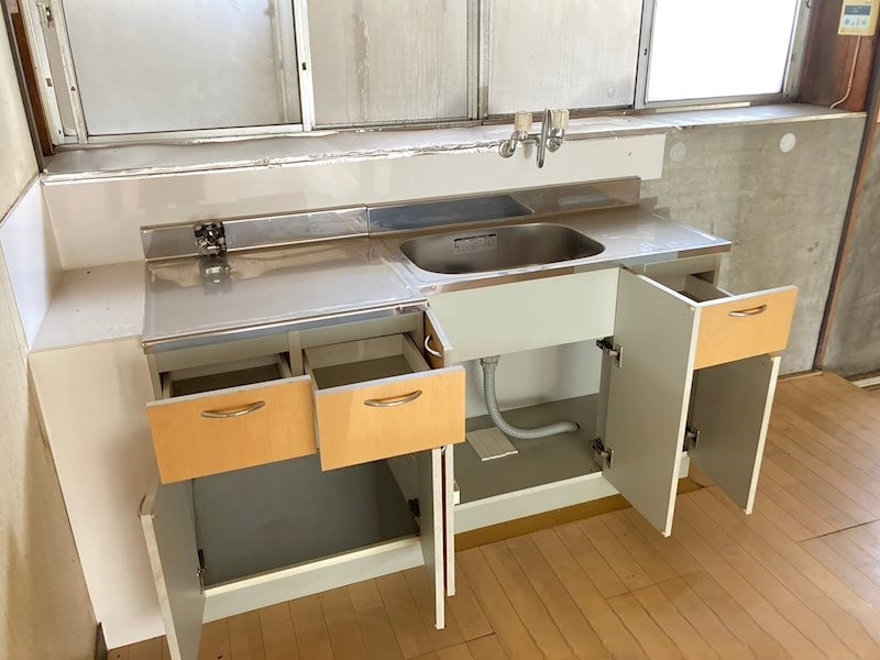 平屋　中古戸建　富士市大淵のキッチン