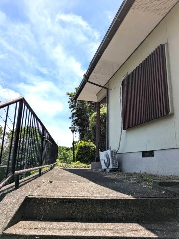 熊本市北区弓削1丁目売地の前面道路含む現地写真