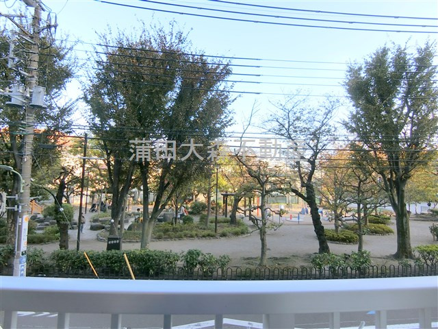 ニックハイム蒲田の展望|展望　公園目の前
