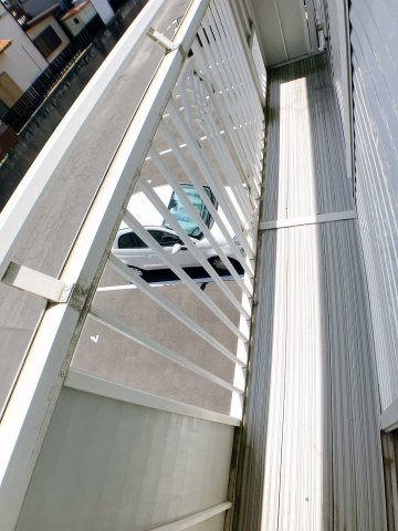 岡戸アーバンハイツのバルコニー