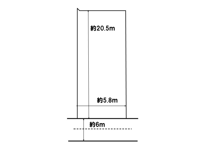 売土地　あさひが丘6丁目