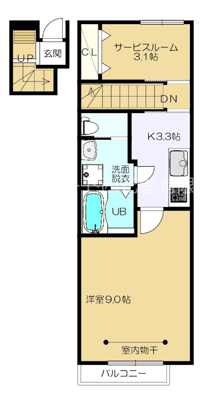 ぴのの間取り