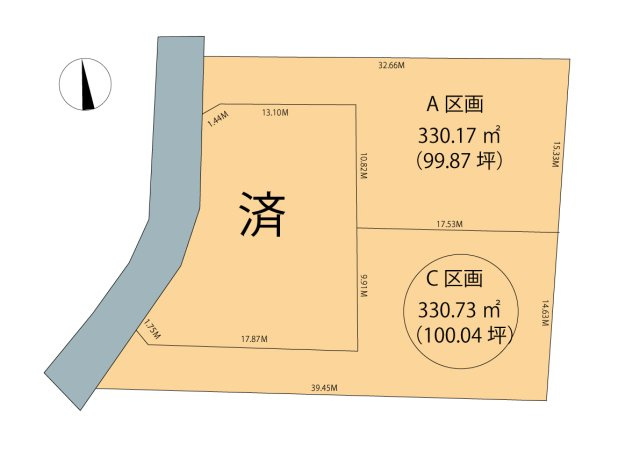 高崎市棟高町売地 Ｃ区画