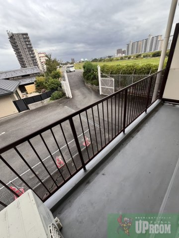 丹羽ビルのバルコニー