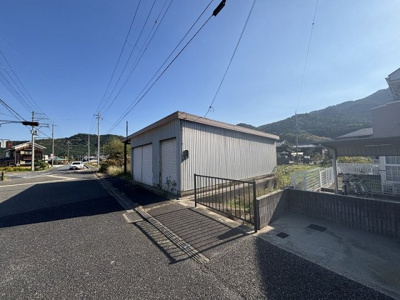 【外観】 | 多可町中区曽我井　県道沿い農地、農業倉庫