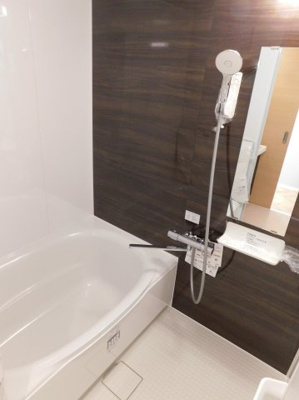 【浴室】 | コアマンション博多南 | ユニットバスも新品です。