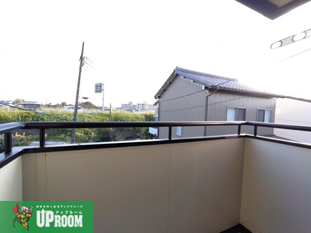リヴィエール新橋のバルコニー