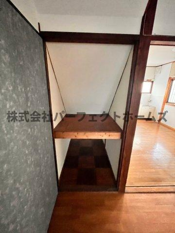 渚南町テラスの収納|収納のためのスペースです