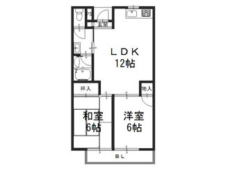 【間取り】 | ファミリー石橋