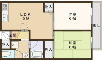 【間取り】 | ファミリー石橋
