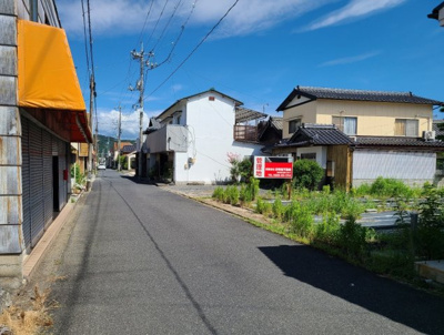 【前面道路含む現地写真】 | 田布施駅前土地