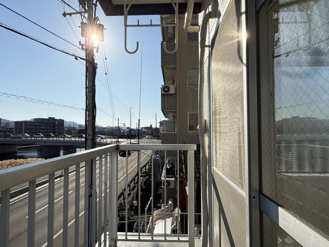 シティーライフHATAのバルコニー