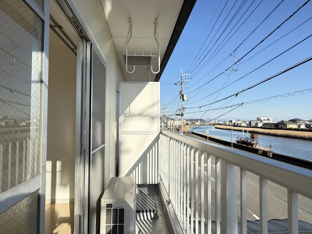 シティーライフHATAのバルコニー