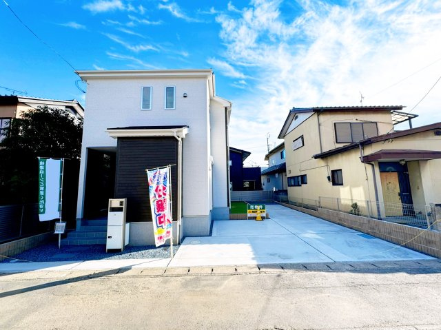 LIGNAGE玉村町上之手23-1期　新築住宅1号棟の外観