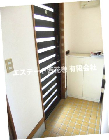 ハルヤマハイツ星が丘の玄関