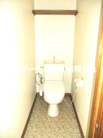 ハルヤマハイツ星が丘のトイレ|洗浄機能付き暖房便座