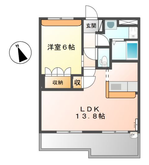 エスポア２１の間取り