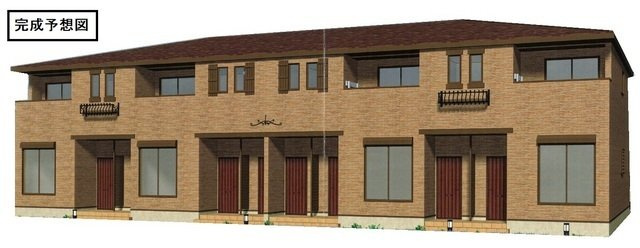 赤穂市アパートの外観