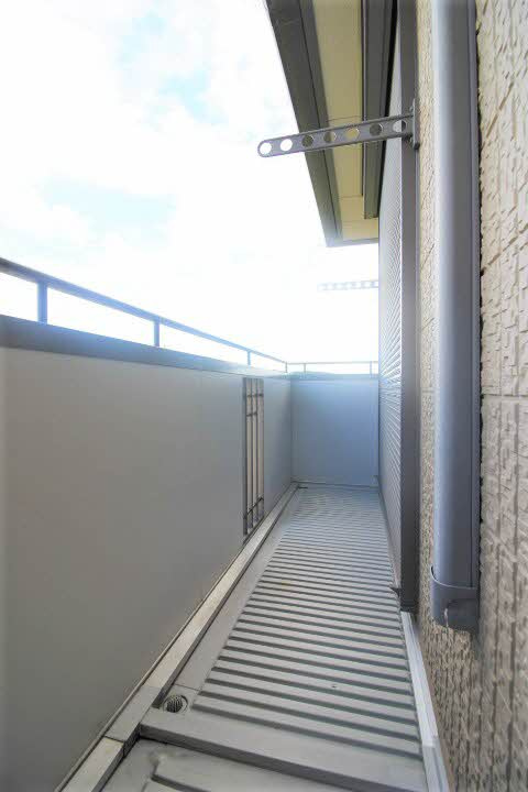 バリュージュ龍野のバルコニー