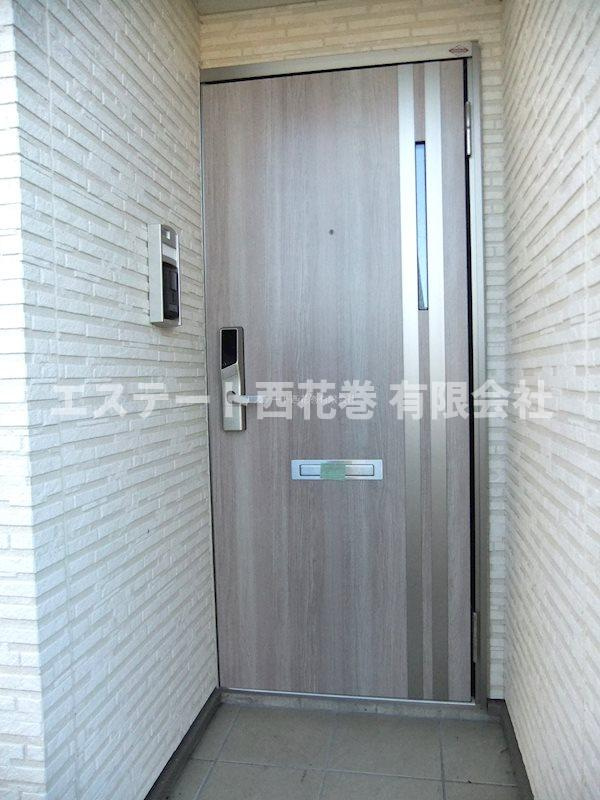 フルールポミエ　Bの玄関|デジタルロック