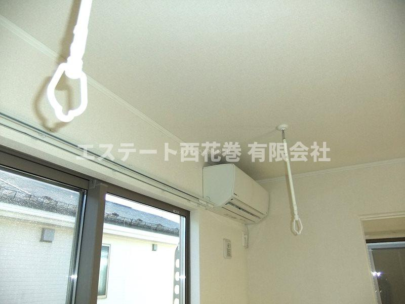 フルールポミエ　Bの設備|室内物干し