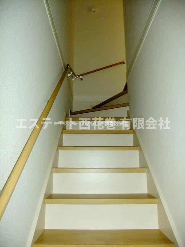 フルールポミエ　Ａ|室内階段