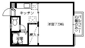ブルージュの間取り