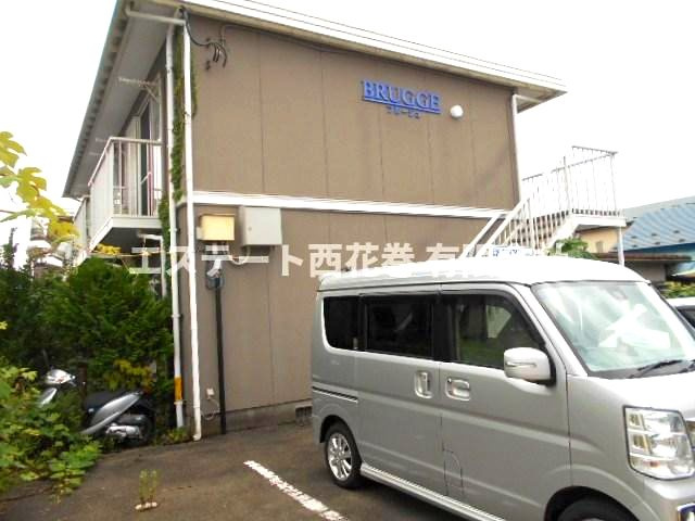 ブルージュの外観|東向きの建物です