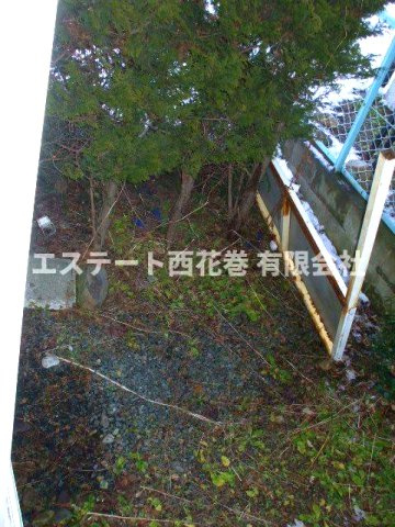 ブルージュのバルコニー|ベランダありません