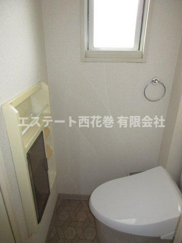 ブルージュのトイレ|洗浄機能付き暖房便座