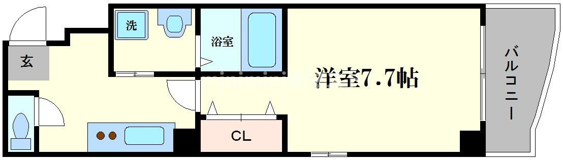 ジラソーレ本町通りの間取り