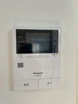 【セキュリティ】 | 高取南二丁目　新築 | 安心して来客対応できますね