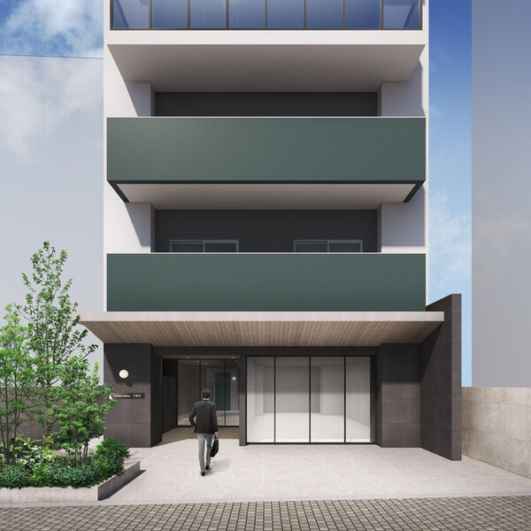 大阪市中央区平野町１丁目の店舗一部の外観