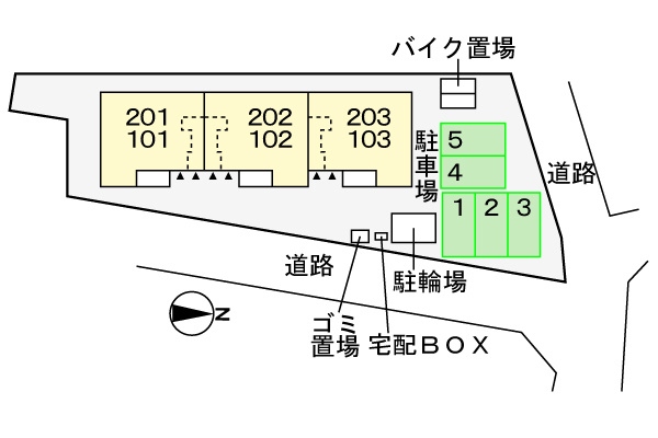 ヴァロの駐車場