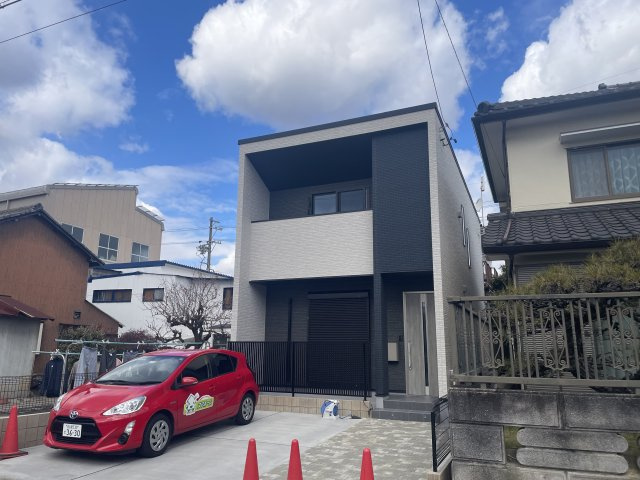 中川区　戸建　/プレジール八神の外観|完成予定図です