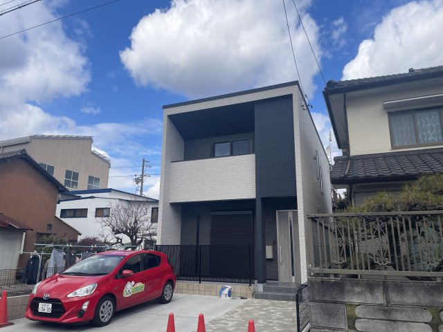 中川区　戸建　/プレジール八神の外観|完成予定図です