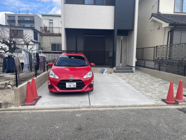 中川区　戸建　/プレジール八神の駐車場|イメージ
